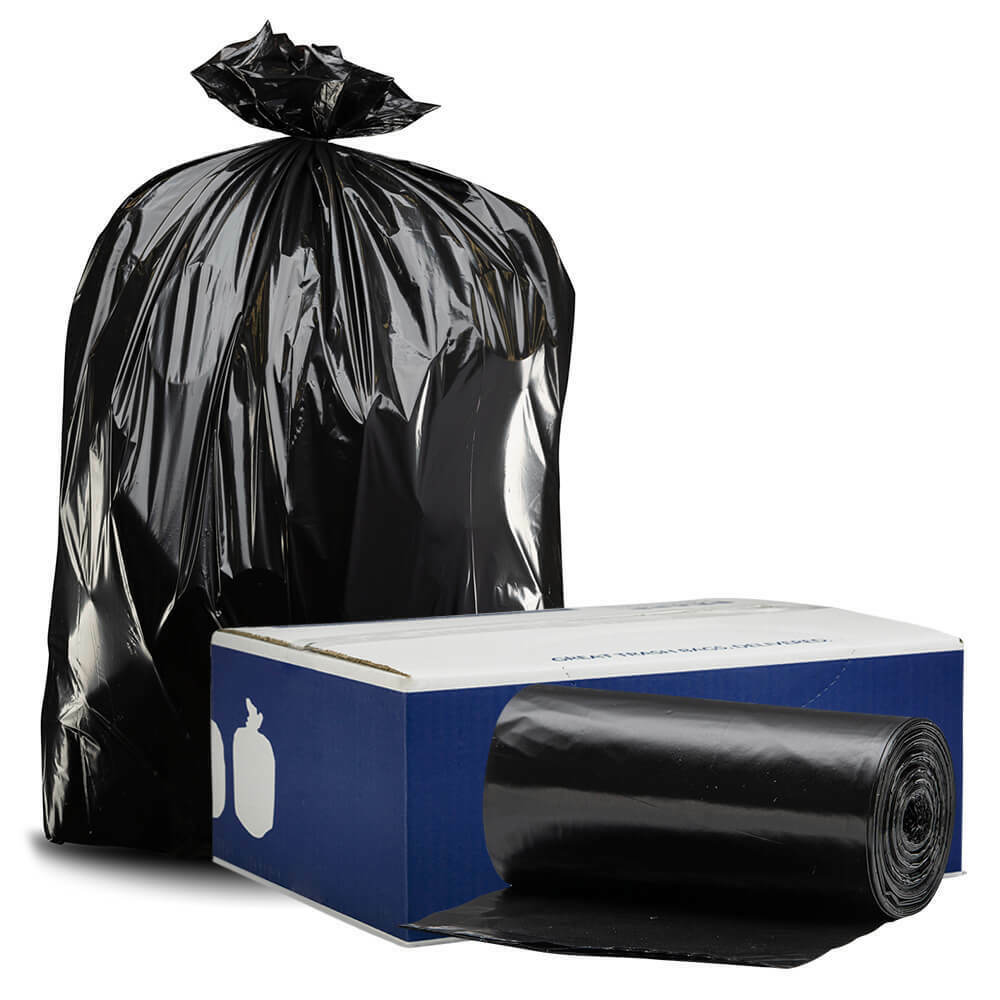 Plasticplace 95-96 Gallon Trash Bags - 1.2 Mil Thick - 50 Bags On Rolls